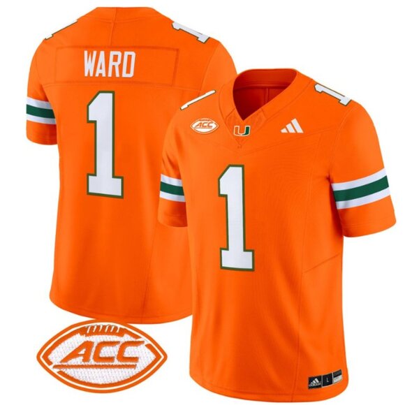 Mens Youths Kids Womens Cameron Ward Vapor Stitched Orange Jersey